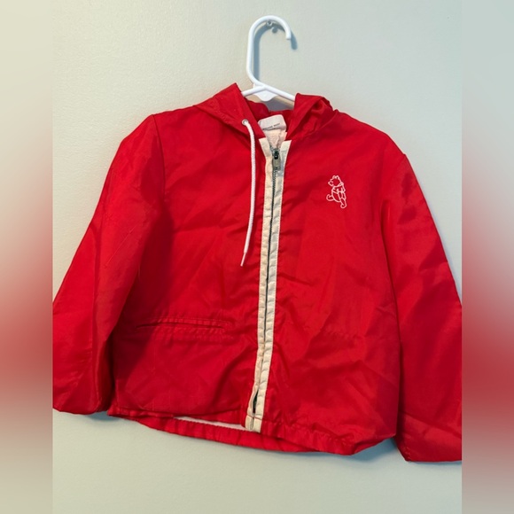 Winnie-the-Pooh Other - Vintage Sears Red and White Winnie the Pooh Jacket